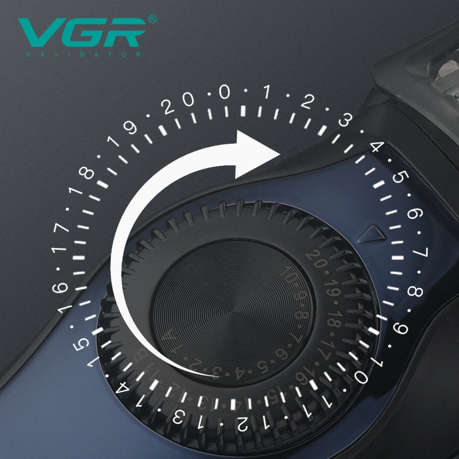 VGR V-080 Zero Adjustable Professional Rechargeable Hair trimmer product thumbnail 4