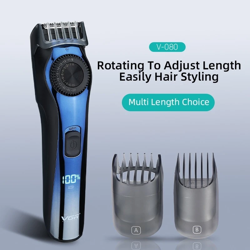 VGR V-080 Zero Adjustable Professional Rechargeable Hair trimmer product thumbnail 10
