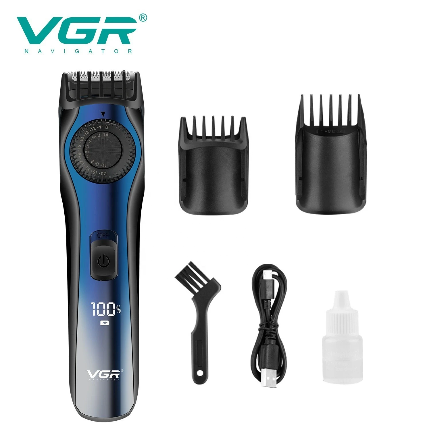 VGR V-080 Zero Adjustable Professional Rechargeable Hair trimmer product thumbnail 17