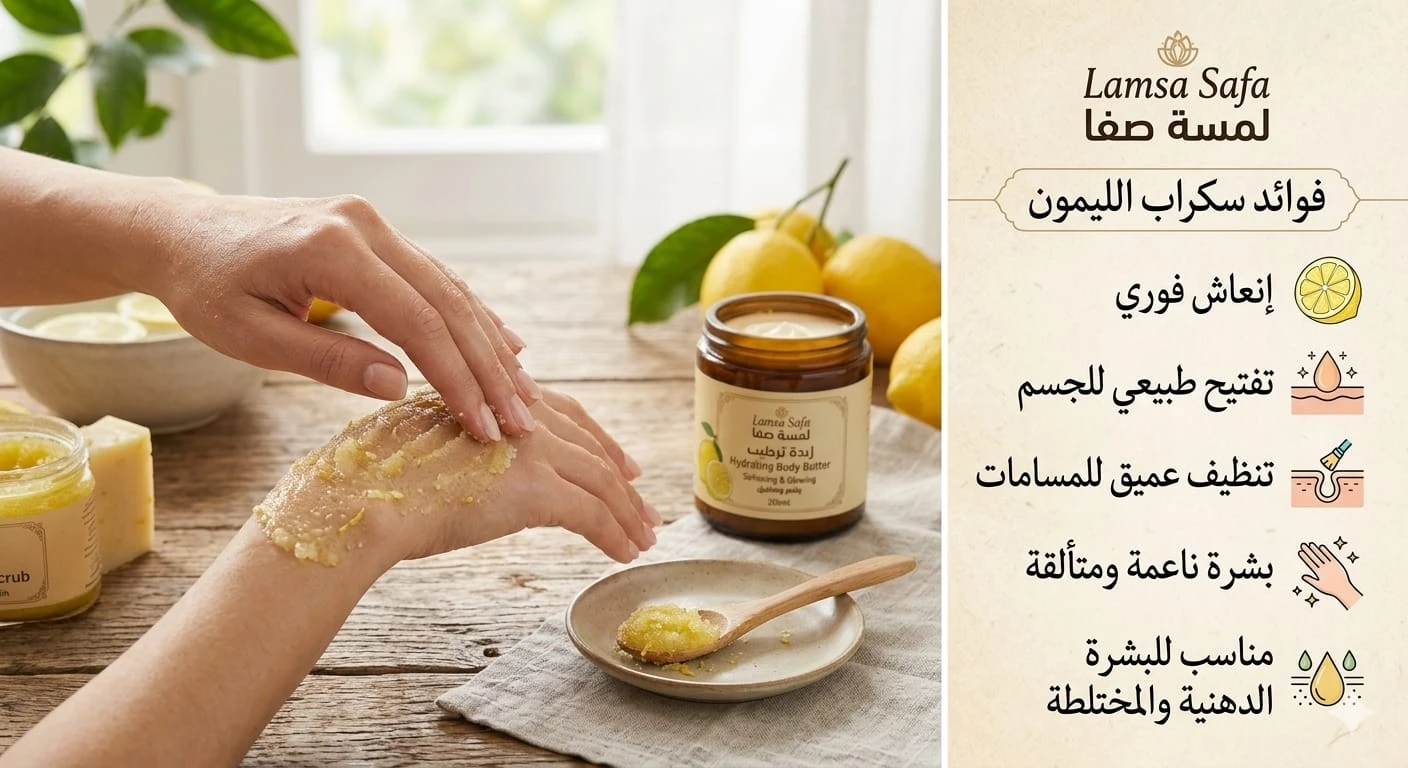 مجموعة لمسات صفا للعناية بالليمون product thumbnail 3