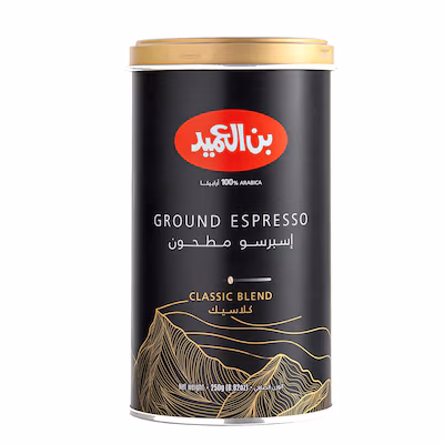 العميد قهوة إسبريسو مطحونة 250 غرام product thumbnail 3
