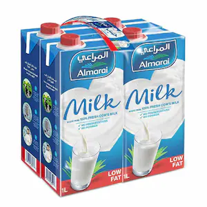 المراعي حليب قليل الدسم 1 لتر 4 حبات product thumbnail 3