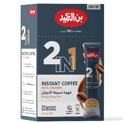 العميد قهوة سريعة الذوبان 2 في 1 عدد 12 ظرف product thumbnail 2