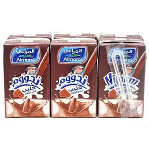 المراعي حليب بنكهة الشوكولاتة 150 مل 6 حبات product thumbnail 3