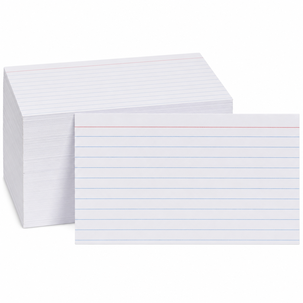 Amazon Basics Ruled Index Cards