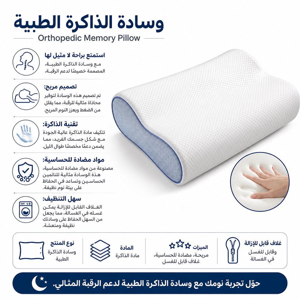 Orthopedic Memory Pillow
