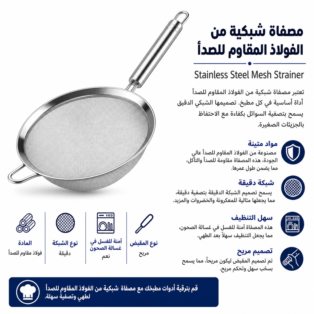 Stainless Steel Mesh Strainer
