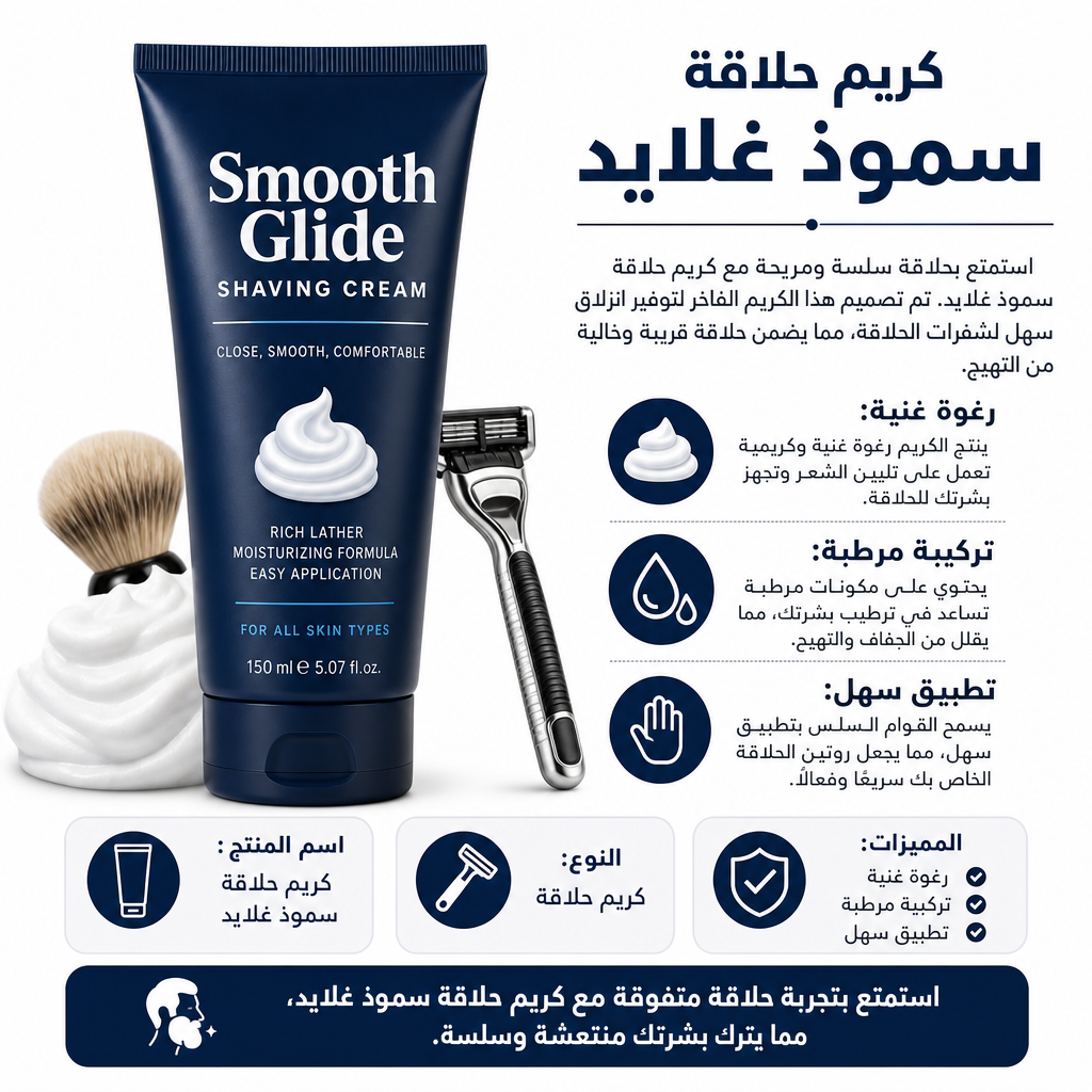 Smooth Glide Shaving Cream