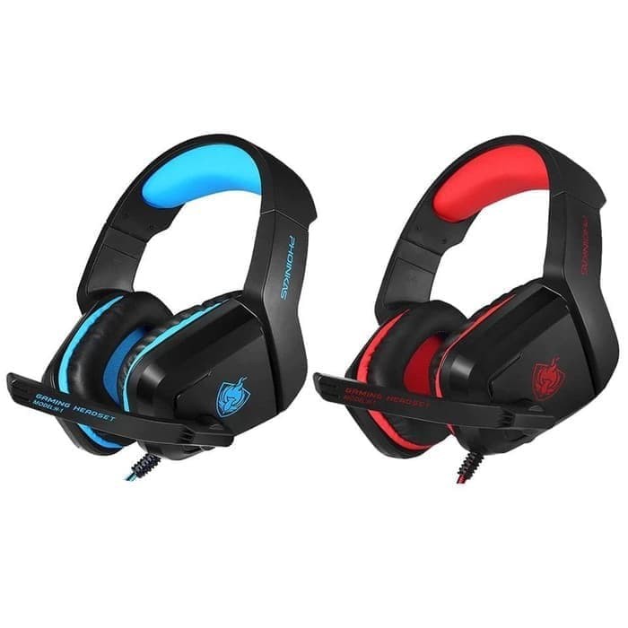 PHOINIKAS Wired Gaming Headset with Microphone