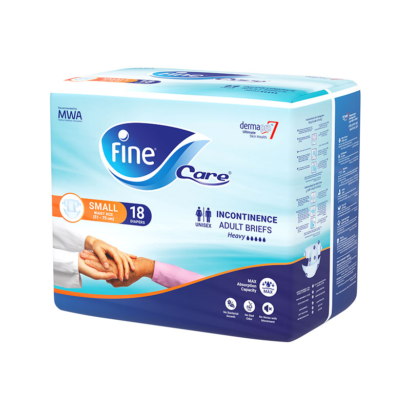 Fine Care Derma Pro Diapers, (Waist Size 51-75 cm), Small, 18pcs product thumbnail 2