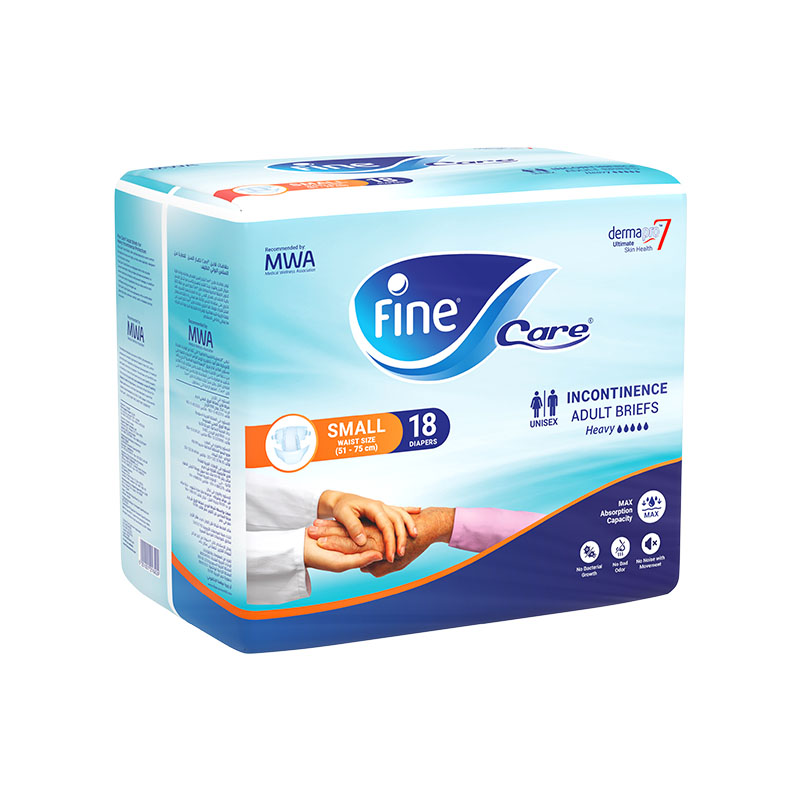 Fine Care Derma Pro Diapers, (Waist Size 51-75 cm), Small, 18pcs product thumbnail 4