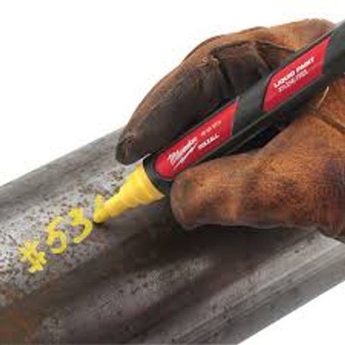 قلم تحديد سائل INKZALL™ من Milwaukee - أصفر product thumbnail 2
