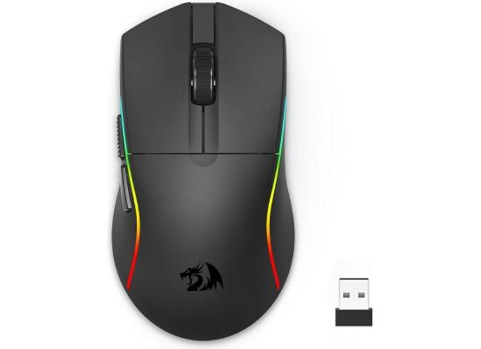 Redragon Deicide M816 Pro Wireless Gaming Mouse, 26,000 DPI, Tri-Mode, 61g Ultra-Light Mouse Gaming, 6 Full Programmable Buttons, Software Support, 200Hrs Battery Life, Black product thumbnail 2