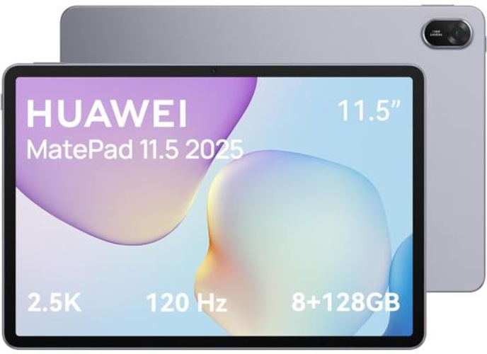 Huawei MatePad 11.5 (2025) 11.5" Android WIFI Tablet (128GB Storage / 8GB Memory) w/ 2.4k IPS 120 Hz w/ HUGE Battery + Free Huawei M Pencil Lite + Cover + Mouse , Space Gray product thumbnail 2