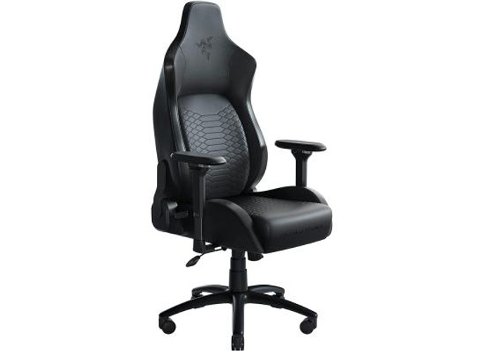 Razer Iskur Gaming Chair Multi-Layer Synthetic Leather Built-in Lumbar Support - Black product thumbnail 2