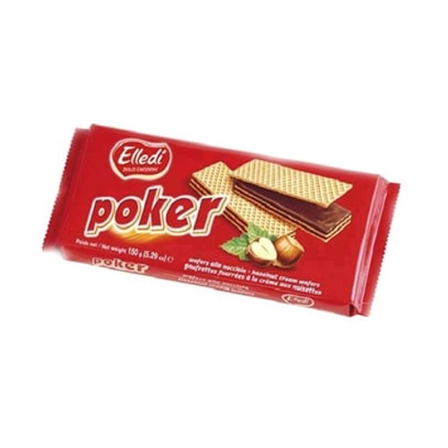 Elledi Poker Wafer Noisette 45 Gram