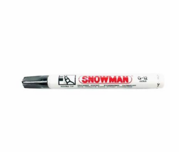SNOWMAN PERMANENT MARKER - Black product thumbnail 2