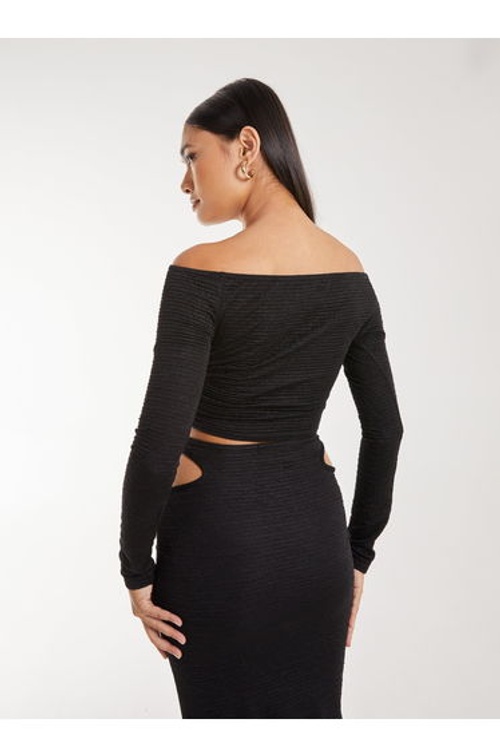 Ripple Letterbox Long Sleeve Top product thumbnail 4