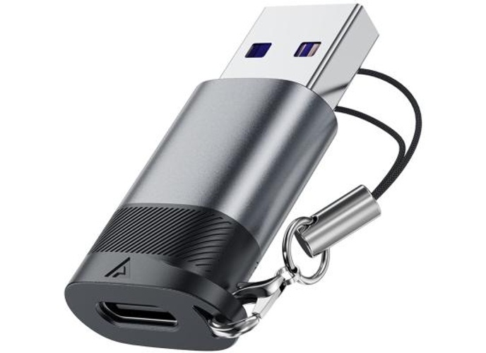 ACEFAST J8 USB-C Female to USB-A Male Adapter 10Gbps Data Transfer Fast Charging Converter product thumbnail 2