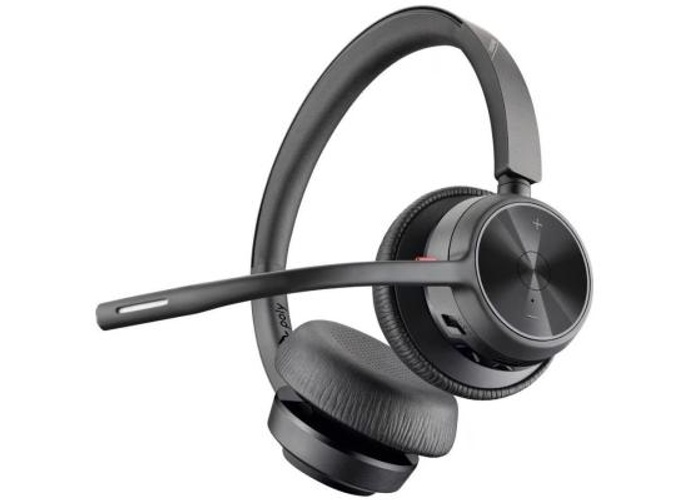 Poly Voyager 4320 USB-A Wireless Headset Passive Noise Cancellation Up to 24 Hours Talk Time (Teams Certified) For PC/Mac/Mobile product thumbnail 2