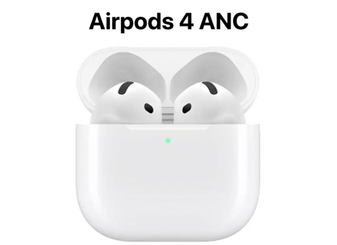 Apple AirPods 4 (2024) w/ Active Noise Cancellation Adaptive Audio Transparency Mode Personalized Spatial Audio USB-C Charging Case Wireless Charging H2 Chip product thumbnail 2