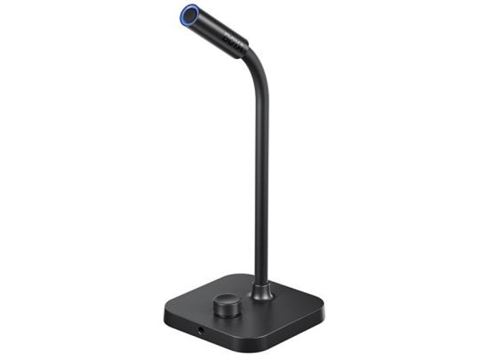 BOYA CM30 USB Microphone, Noise-Cancelling Condenser Computer Microphone Plug Play for Live Streaming, Podcasting, Vocal Recording, Video Conference Compatible with Windows/Mac - Black product thumbnail 2