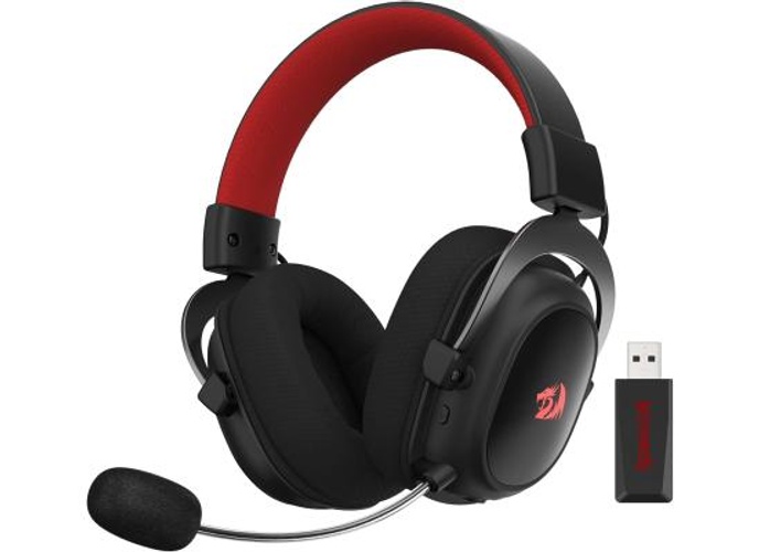 Redragon H510 PRO 3-Mode RGB Gaming Headset - 7.1 Surround Sound - 53MM Audio Drivers in Memory Foam Ear Pads w/Durable Fabric Cover- Multi Platforms Headphone - USB Powered for PC/PS4/NS product thumbnail 2