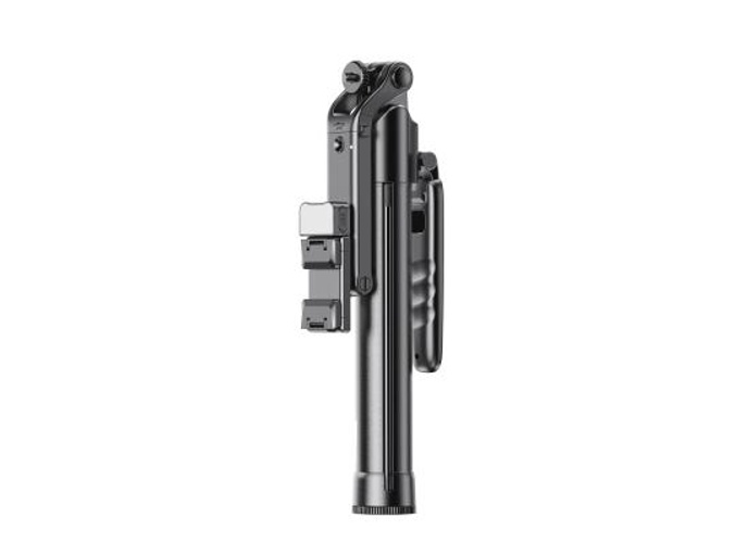 RTAKO - All-terrain 360° face tracking selfie stick - portable anti-shake, selfie live broadcast - Black product thumbnail 2