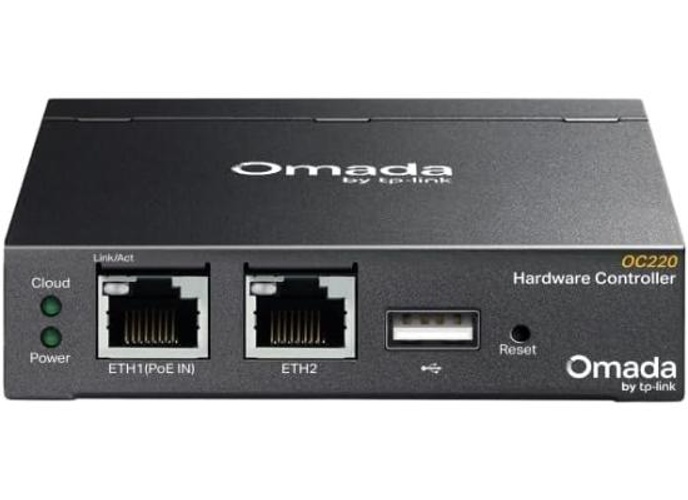 Tp-Link OC220 Omada Hardware Controller, Up to 100 Omada Access Points, Manage up to 130 Devices, Flexible 802.3af PoE, 10 Omada gateways, 2 DeltaStream GPON OLTs, Black product thumbnail 2