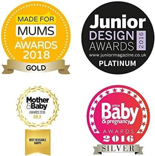 Bambino Mio Reusable Miosolo all-in-one Nappy, onesize, Elephant Stomp product thumbnail 8