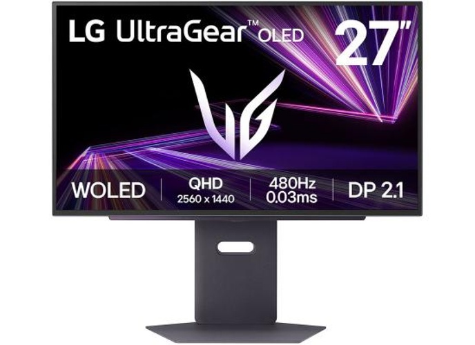 LG 27GX790A UltraGear™ 27” OLED 2K HDR10 480Hz 0.03ms G-SYNC Compatible 2.1 Both HDMI & Display Port Adjustable Stand - Black product thumbnail 2