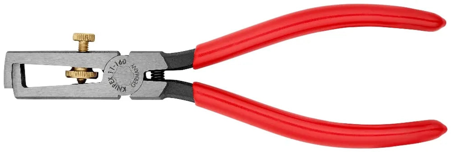 Knipex Insulation Stripper with Opening Spring 160mm | 11 01 160