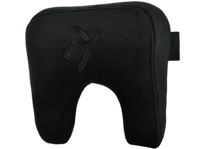 AROZZI Neck Pillow Ergonomic Pillow For Head & Neck Memory Foam Soft Fabric Compatible with all Arozzi Chairs & Most Other Gaming Chairs , Velvet Black product thumbnail 2