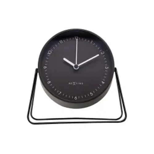 Nextime "Berlin L" Metal Wall Clock - 40 Cm - Black product thumbnail 2