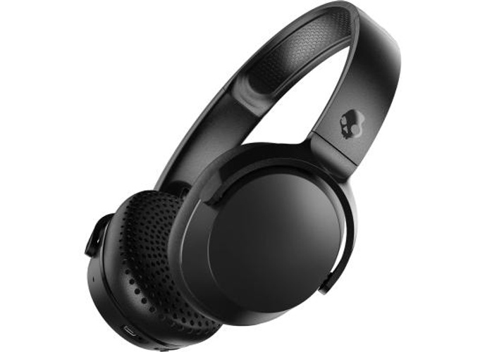 Skullcandy Riff 2 Wireless On-Ear Bluetooth Headphones, Up to 34 Hrs Battery, Foldable Lightweight Design, Convenient for Travel with Backup 3.5mm AUX Cable, Microphone for iPhone Android - True Black product thumbnail 2