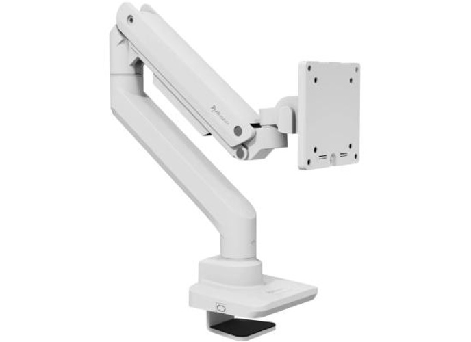 Arozzi NEW Alzare Neo Pro Gas Spring Heavy Duty Monitor Arm Extra Strong Desk Mount Support up to 20KG 360° Screen Rotation Adjustable Height & Full Motion - White product thumbnail 2
