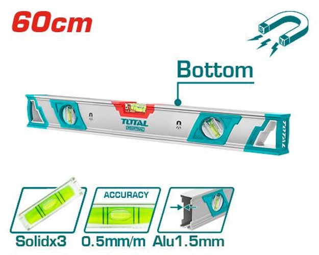 ميزان ماء مغناطيس ثقيل 60 سم Total TMT26086M product thumbnail 2