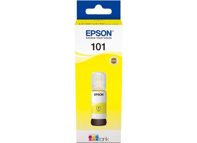 Genuine Epson 101 EcoTank Ink Bottle 70 ml - Yellow product thumbnail 2