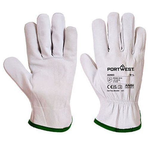 Driver Gloves From Portwest Breathable Leather | A260GRR