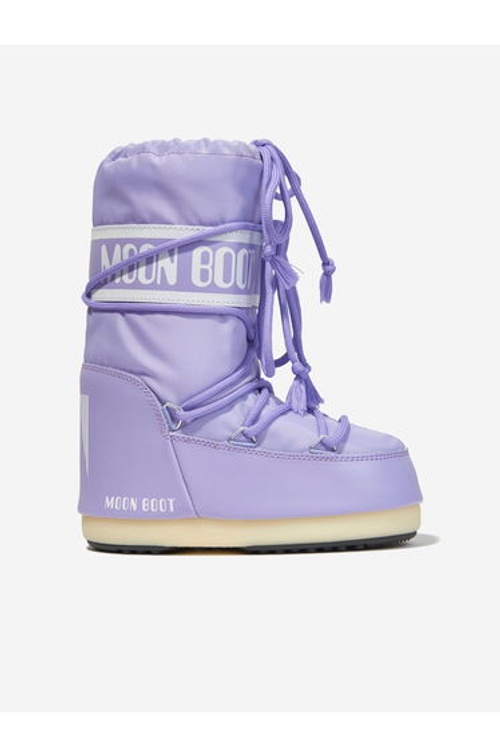 Kids Icon Nylon Snow Boots in Purple