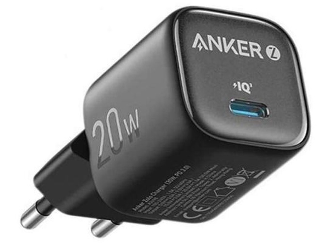 Anker Zolo 20W GaN Single-Port Fast Charger compatible with Apple iPhone 12, iPhone 13, iPhone X, Samsung Galaxy S20 and newer, Samsung Galaxy S21 - Black product thumbnail 2