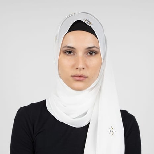 حجاب - ابيض product thumbnail 8