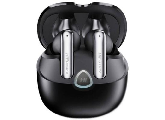 Hifuture Sonic AIR TWS Earbuds, ENC for Calls, Bluetooth 5.3, 25 Hours Playtime, IPX5 Sweatproof, Powerful Bass - Black product thumbnail 2