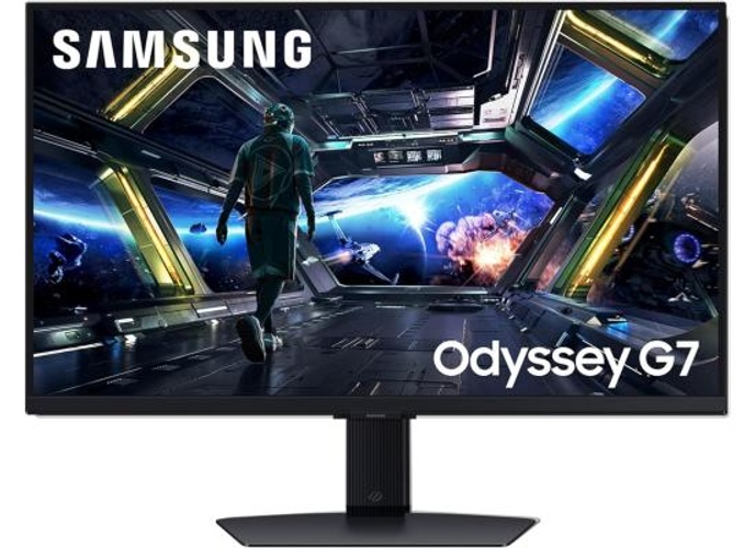 SAMSUNG 27” Odyssey G7 SMART G70D Series UHD 4K IPS 144Hz 1ms HDR10 HDMI 2.1 G-Sync & FreeSync w/ Ajdustable Stand & Speakers product thumbnail 2