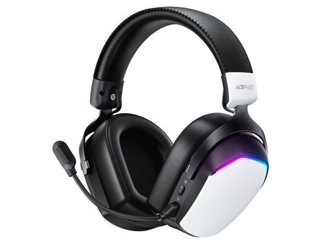 ACEFAST H11 Ultra Low Latency Gaming Wireless Headphone with RGB Light Detachable Mics 50MM Driver Speaker 2.4G, Bluetooth product thumbnail 2