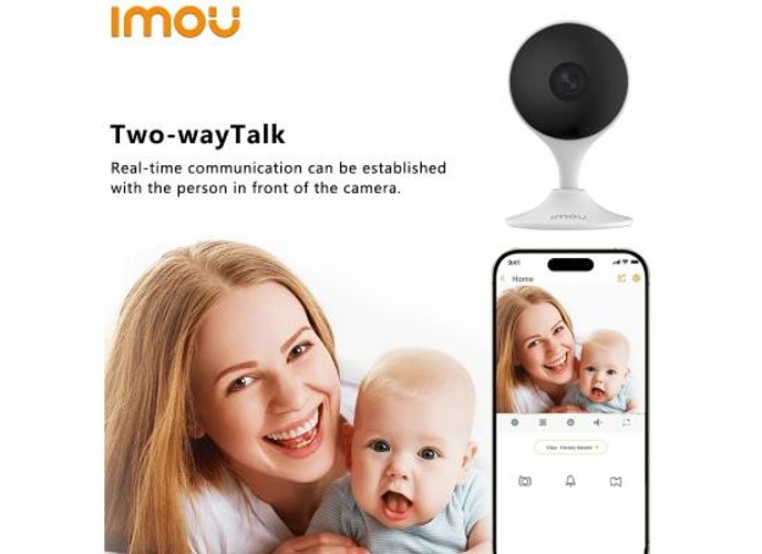 Imou Cue 2C Indoor Surveillance Camera, 1080P, WiFi, Night Vision Baby Monitor / Dog Camera, Noise Sensor, AI Motion Sensor, Cloud/SD Card Slot Max 256G product thumbnail 2