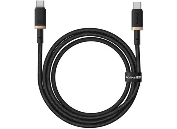 Baseus Dura Series Fast Charging Cable Type-C to Type-C 100W 1M - Black product thumbnail 2