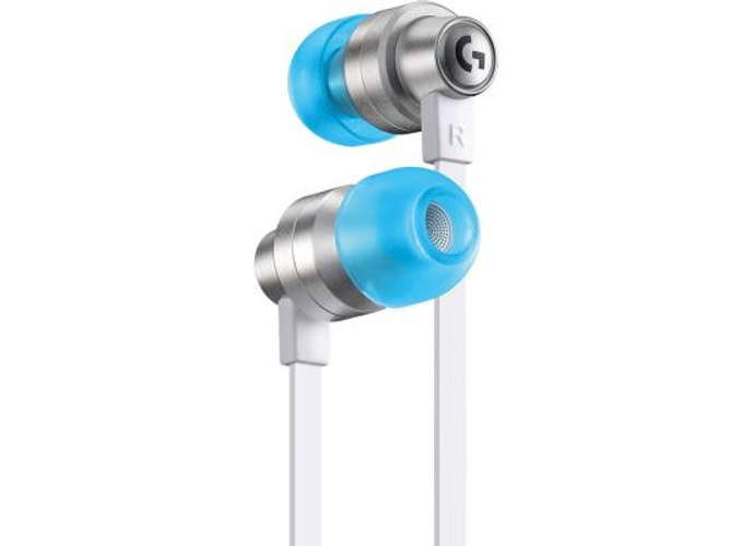 Logitech G333 Gaming Earphones with dual audio drivers, in-line mic and volume control, compatible with PC/PS/Xbox/Nintendo/Mobile with 3.5mm Aux or USB-C Port - White product thumbnail 2