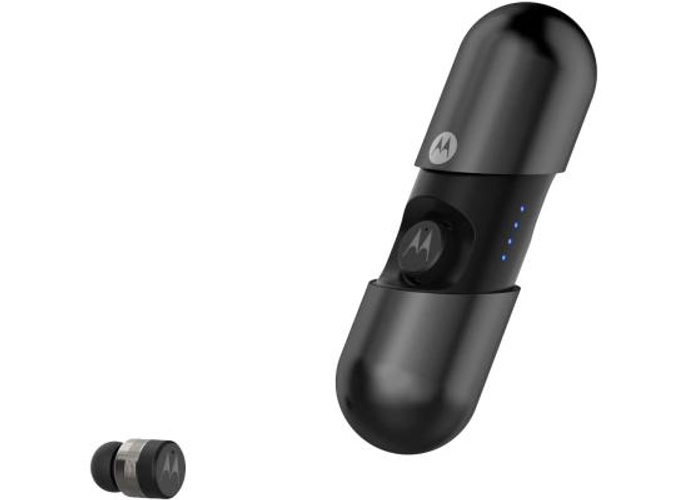 Motorola Vervebuds 400 True Wireless Earbuds with Sleek Innovative Design & Portable Charging Case –Black product thumbnail 2