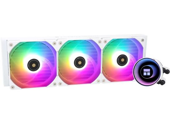 Thermalright Frozen Notte 360 ARGB Water Cooler 3x PWM Fans S-FDB V2 Bearings For AMD/Intel - White product thumbnail 2